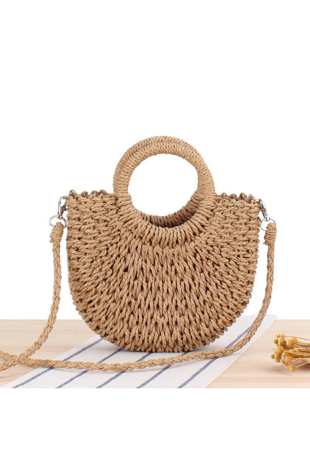 Vintage Coin Buckle Handbag