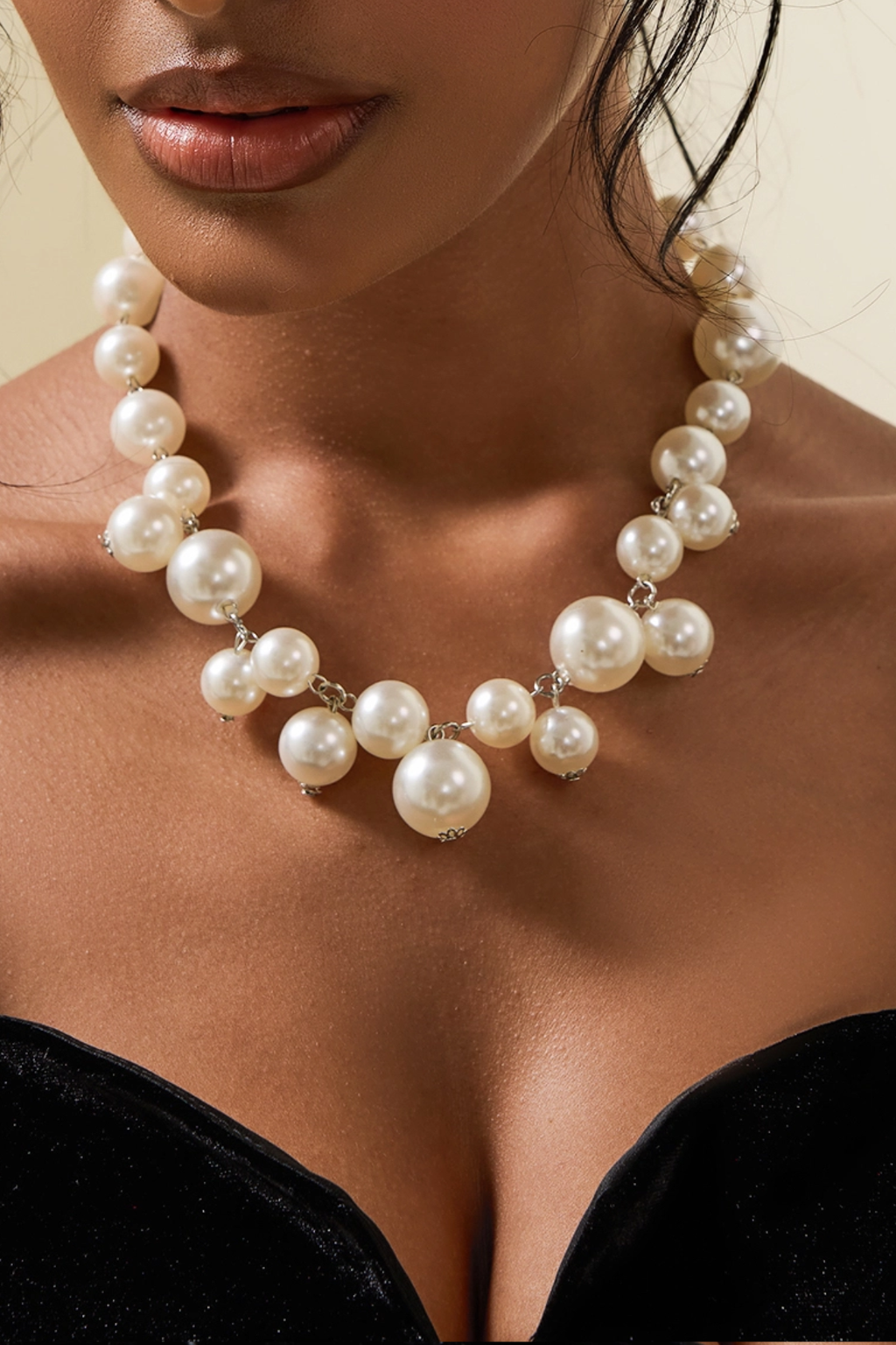 Faux Pearl Necklace