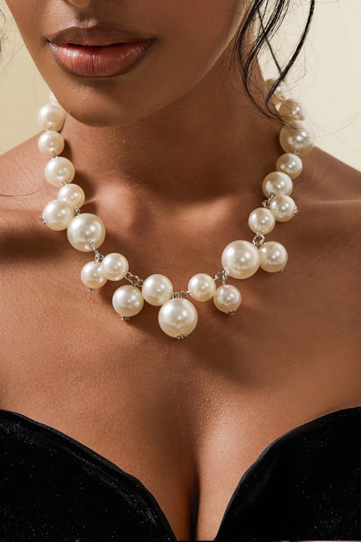 Faux Pearl Necklace