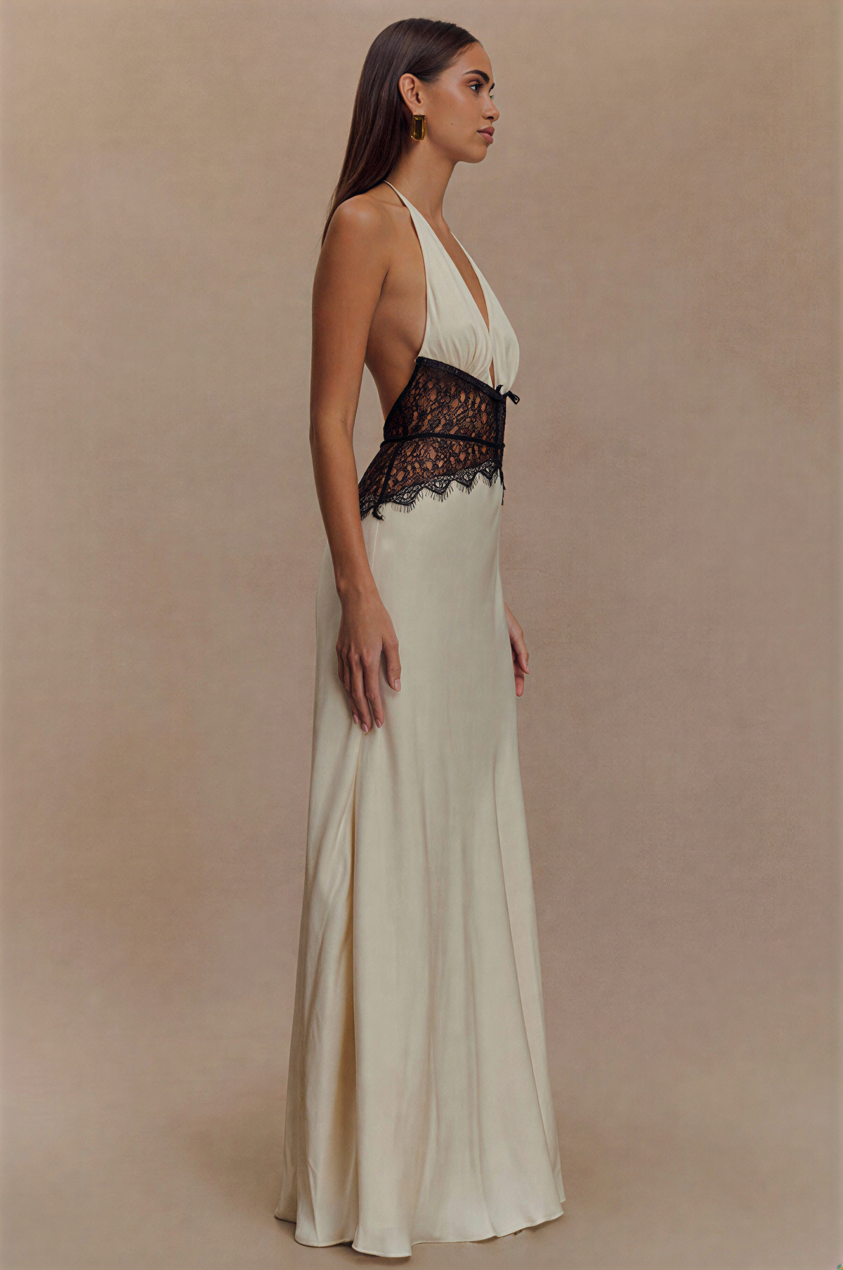 Amara Satin Maxi Dress