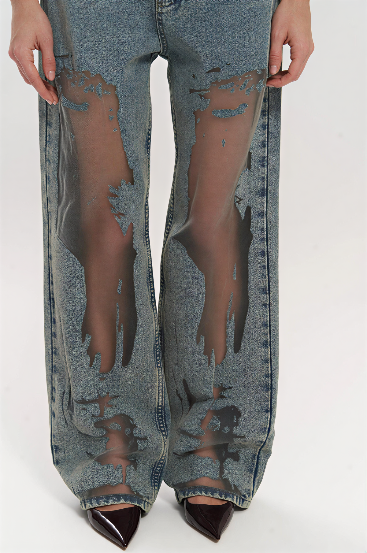 Trixie Blue Transparent Jeans